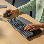 Logitech Wave Keys and Lift Wireless Combo - Graphite