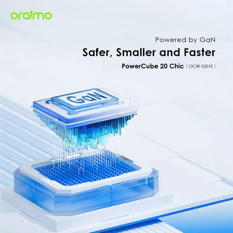 Oraimo 20W GaN Wall Charger Kit with Type-C to Lightning Cable – OCW-5201E-CL55