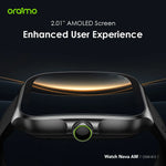 Oraimo Nova AM Smart Watch with 2.01″ AMOLED Display -OSW-812