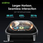 Oraimo Smart Watch 5 with 2.01″ HD Display -OSW-805