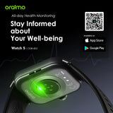 Oraimo Smart Watch 5 with 2.01″ HD Display -OSW-805
