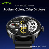 Oraimo Watch 5R Pro 1.43″ AMOLED 2.5D Smart Watch – OSW-830