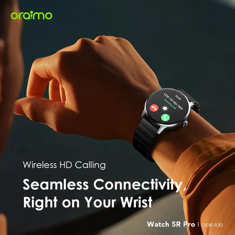 Oraimo Watch 5R Pro 1.43″ AMOLED 2.5D Smart Watch – OSW-830