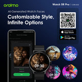 Oraimo Watch 5R Pro 1.43″ AMOLED 2.5D Smart Watch – OSW-830