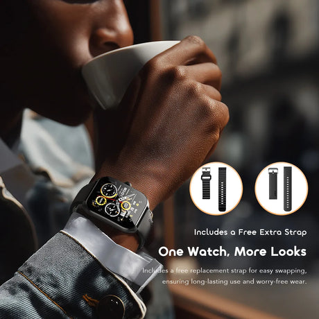 Oraimo Watch Nova 2 2.01″ AMOLED IP68 Curved Touchscreen SmartWatch – OSW-814