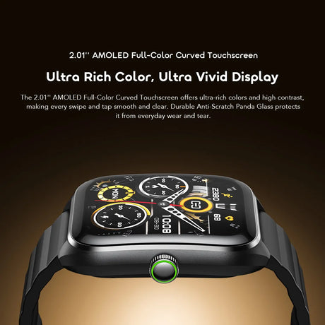 Oraimo Watch Nova 2 2.01″ AMOLED IP68 Curved Touchscreen SmartWatch – OSW-814