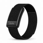 OVFLE WP-1 Active screenless fitness band in Black