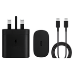 Samsung 45w Super Fast Charger With Type C To C Cable