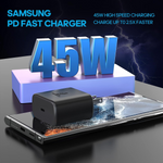 Samsung 45w Super Fast Charger With Type C To C Cable