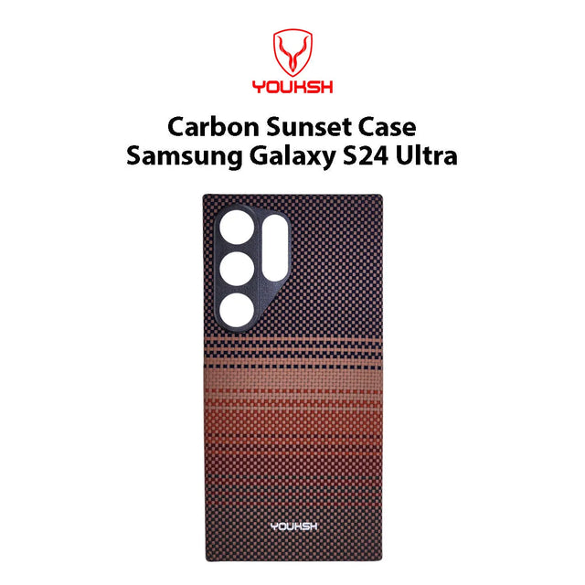 Youksh S24 Ultra Carbon Fiber Protective Case