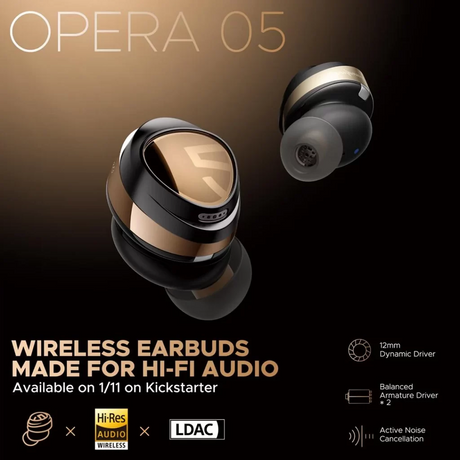 Soundpeats Opera 05 True Wireless Earbuds - Price in Pakistan - Official Warranty