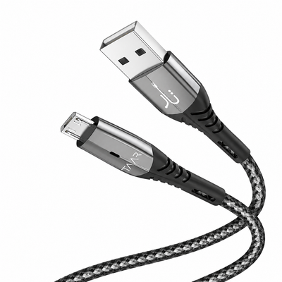 Taar Power Link USB A to Micro USB ( 3.3 ft, Nylon Braided)