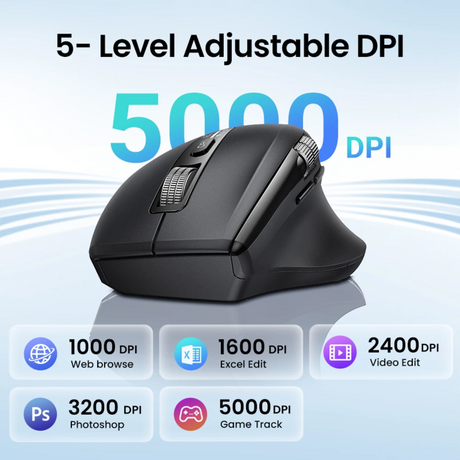 UGREEN Multi-Mode Wireless Bluetooth Mouse – 45792