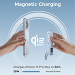 UGREEN 10000mAh 25W Qi2 Magflow Magnetic Wireless Power Bank – 65958