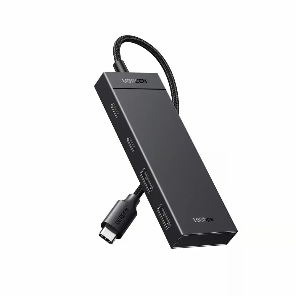 UGREEN 10Gbps 4-in-1 USB 3.2 Adapter Gen 2 with 2 USB-C 3.2 and 2 USB-A 3.2 – 35583