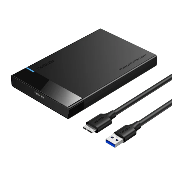 Ugreen 2.5 Inch Hard Drive Enclosure Sata Hdd Caddy External USB 3.0 Hard Disk Case – 30848