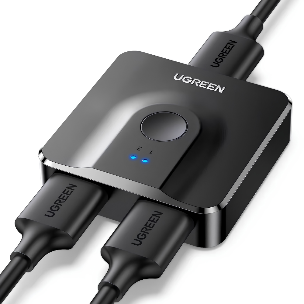 Ugreen 2 IN 1 Output Hdmi Switcher 4K @ 60HZ – 50966