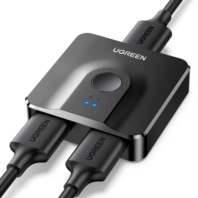 Ugreen 2 IN 1 Output Hdmi Switcher 4K @ 60HZ – 50966
