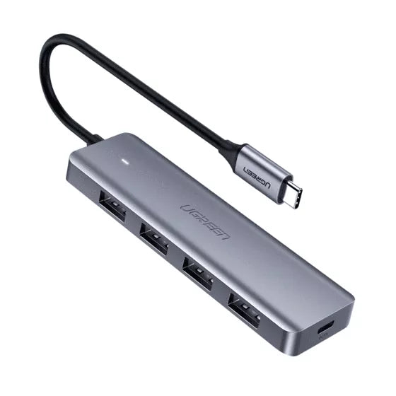 UGREEN 4-PORT USB-C TO USB 3.0 HUB WITH USB-C POWER SUPPLY-70336