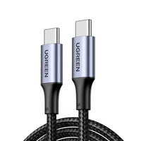 Ugreen 60551 USB 2.0 Type-C To Type-C Data Cable 1m 100W – White