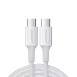 Ugreen 60551 USB 2.0 Type-C To Type-C Data Cable 1m 100W – White