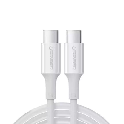 Ugreen 60551 USB 2.0 Type-C To Type-C Data Cable 1m 100W – White