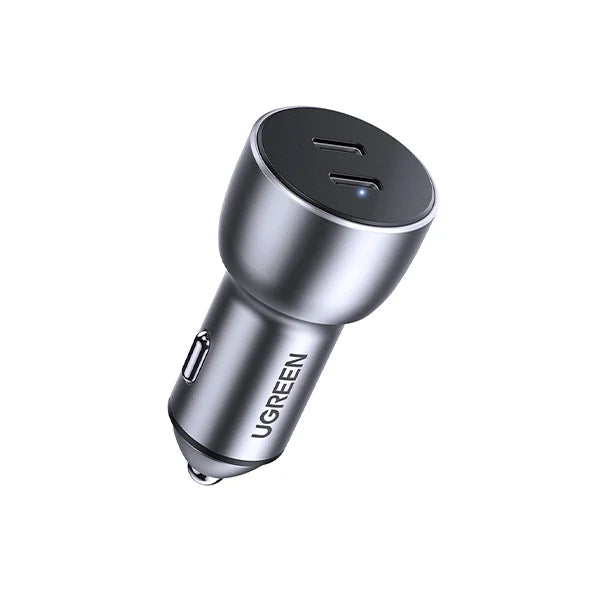 UGREEN 60W Dual Type-C Port PD Fast Car Charger CD213 – 70594