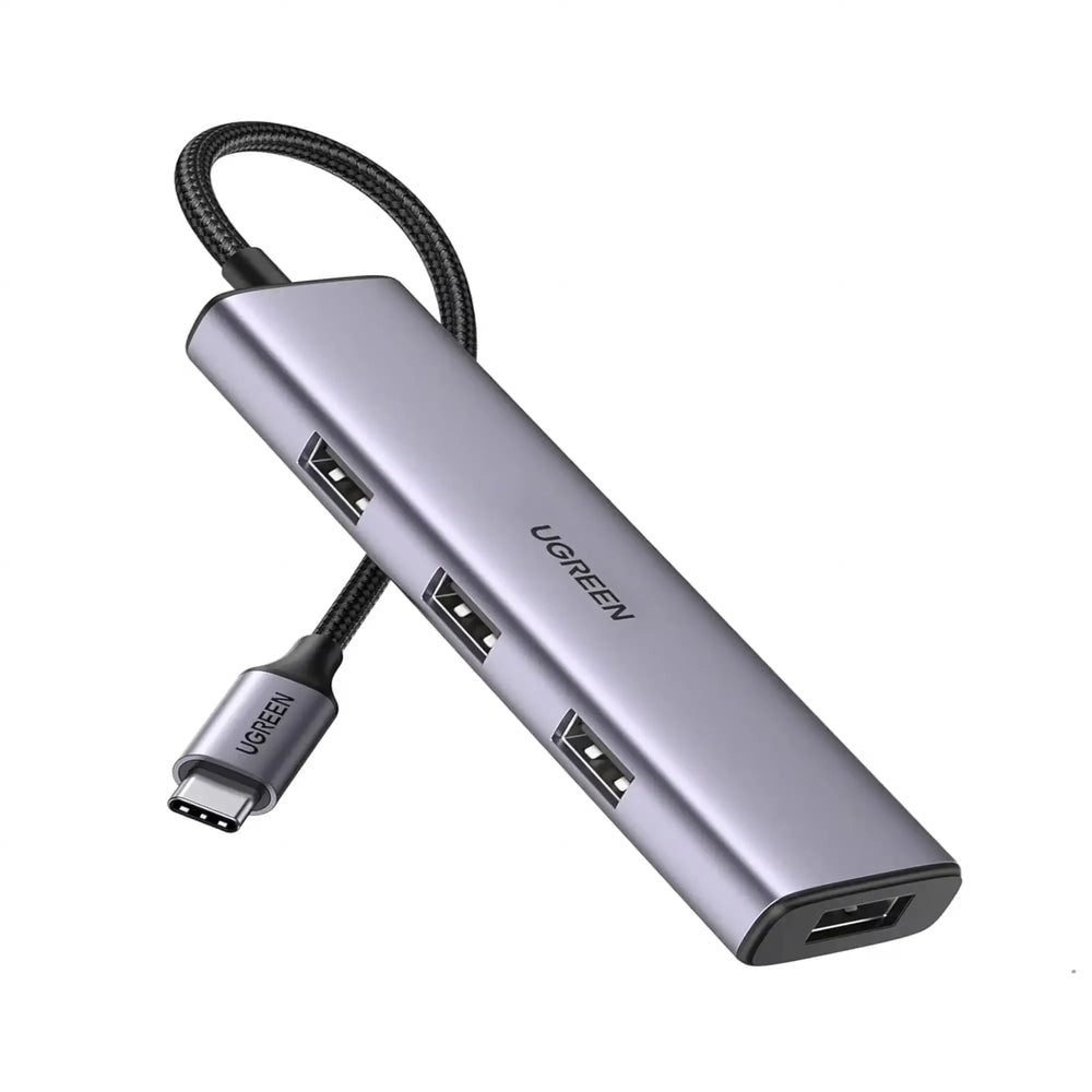UGREEN Aluminum 4 in 1 USB C to USB 3.0 Hub – 20841