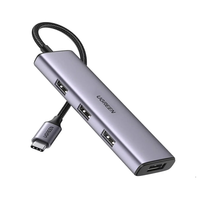 UGREEN Aluminum 4 in 1 USB C to USB 3.0 Hub – 20841