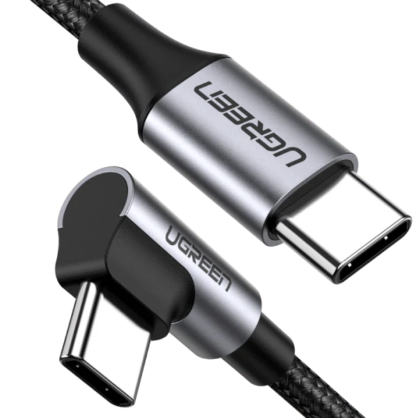 Ugreen Angled USB TYPE-C TO USB-C Cable 60w 3m – 80714