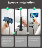 UGREEN LP113 Multifunction Phone Clip Stand