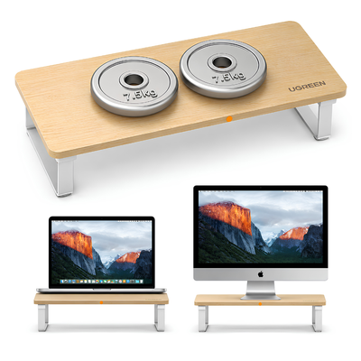UGREEN LP224 Monitor Stand Riser Size 547×220 x116mm Weight Capacity 15kg -70586