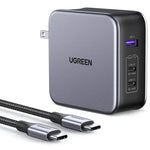 UGREEN Nexode 140W USB-C GaN Charger-3 Ports Wall Charger – 90548