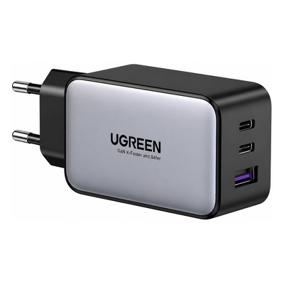 UGreen Nexode Pro 3-PORT 65W Gan Tech Fast Charger – 50653