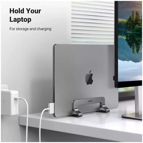 UGreen Stand Vertical Laptop Holder Gray – 45622