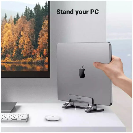 UGreen Stand Vertical Laptop Holder Gray – 45622