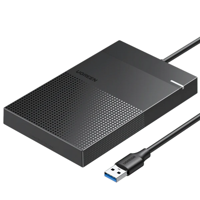 Ugreen USB 2.5″ SATA HDD ENCLOSURE USB 3.0 with Wire 0.5M – 30719