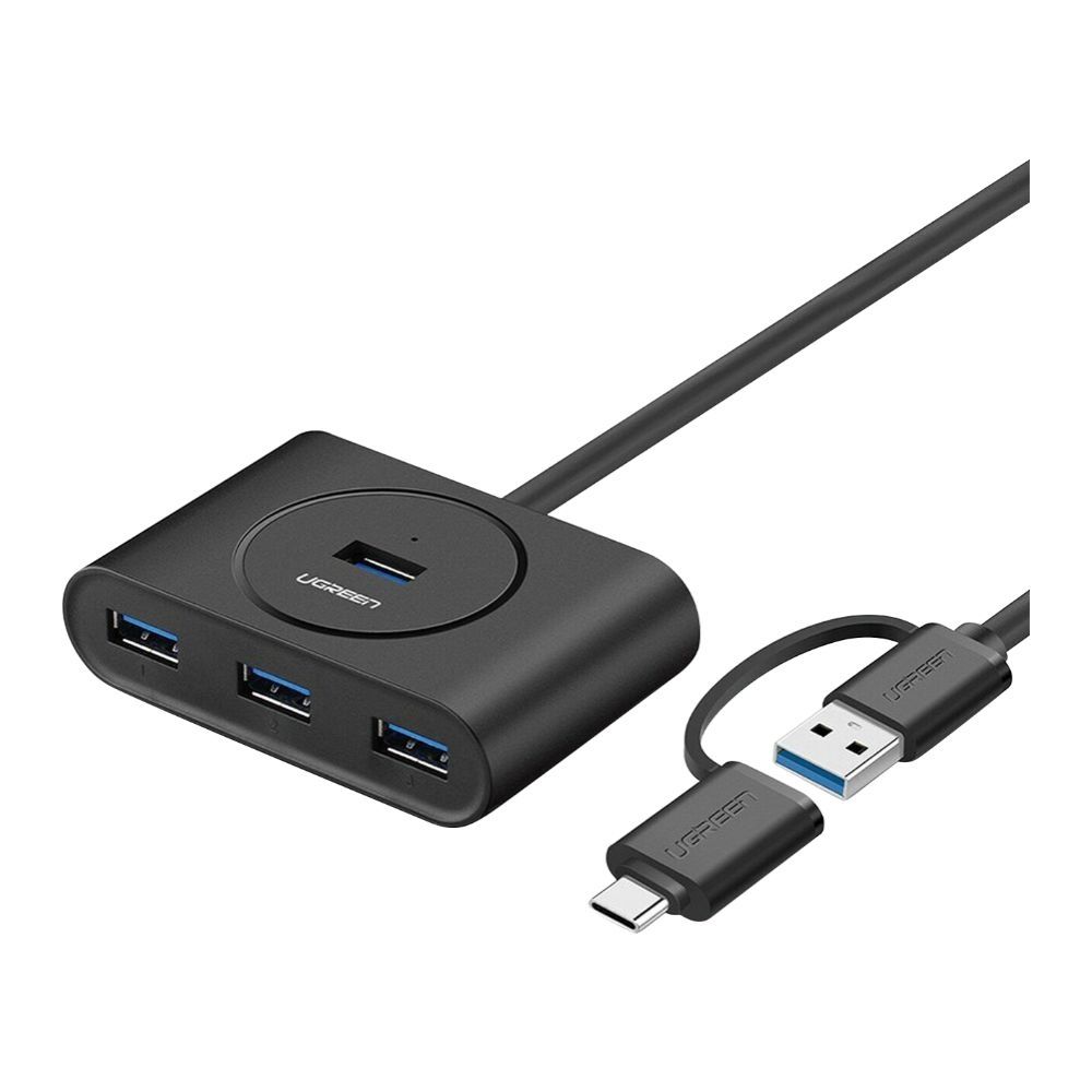 Ugreen Usb 3.0 Hub with OTG Usb C Plug – 40850