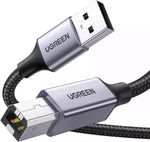 Ugreen USB-A Male to USB-B 2.0 Printer Cable Alu Case with Braid 2m – 80803