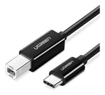 Ugreen USB-C 2.0 To USB-B 2.0 Print Cable Black 2M – 50446