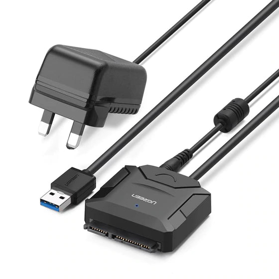 UGREEN USB to SATA Hard Drive Converter Cable EU – 20611