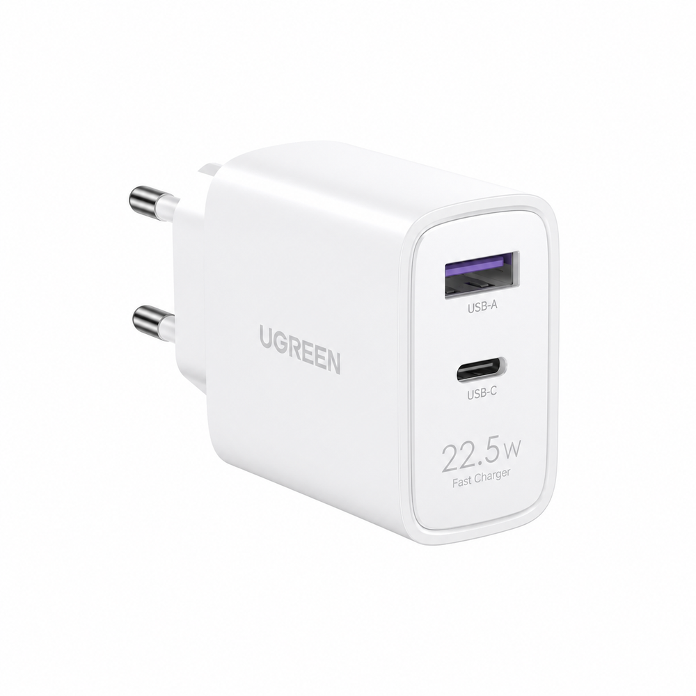 UGREEN X208 22.5W USB Fast Charger White – 35286