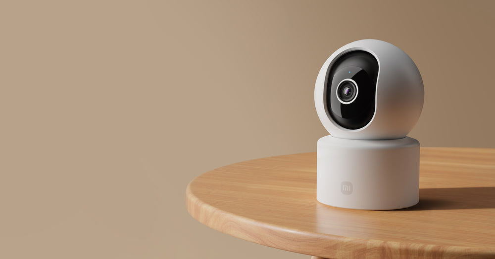 Xiaomi Smart Camera C302 indoor pan-tilt camera on a table