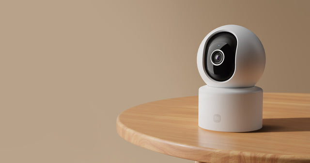 Xiaomi Smart Camera C302 indoor pan-tilt camera on a table