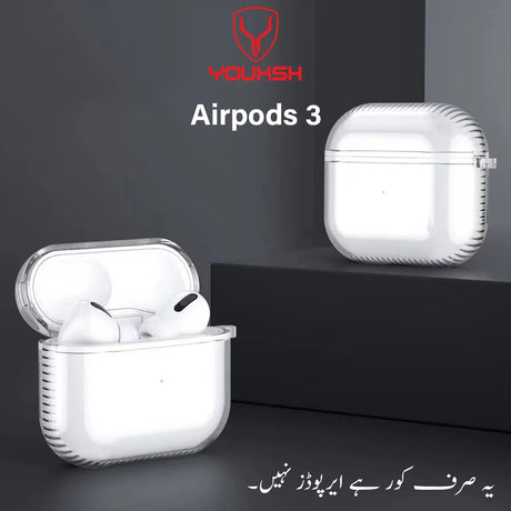 Youksh Apple AirPods 3 Protective Silicone Case