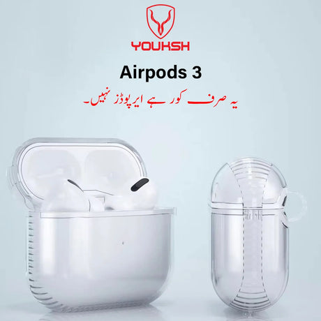 Youksh Apple AirPods 3 Protective Silicone Case