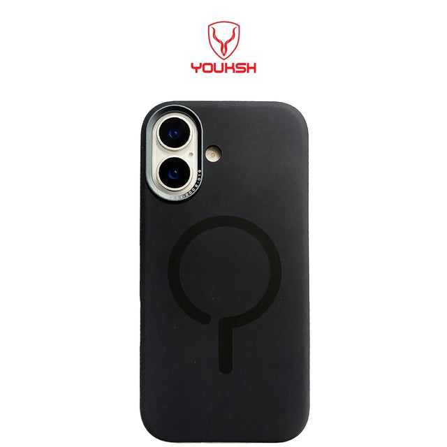 Youksh iPhone 17 Soft Silicon Case with MagSafe