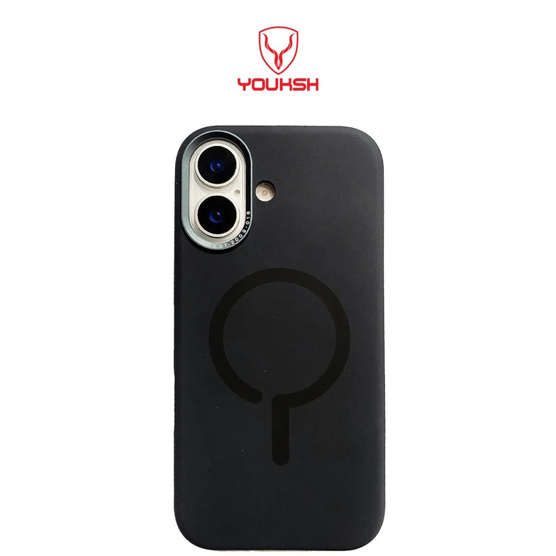 Youksh iPhone 17 Soft Silicon Case with MagSafe