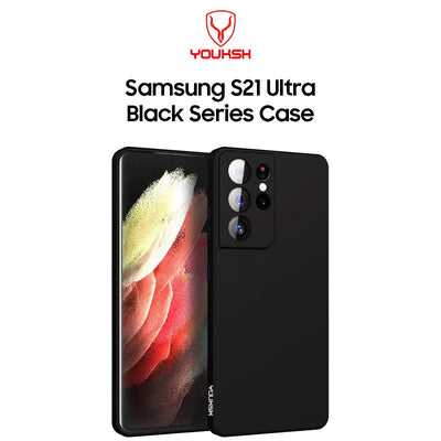 Youksh Samsung Galaxy S21 Ultra Silicone Case