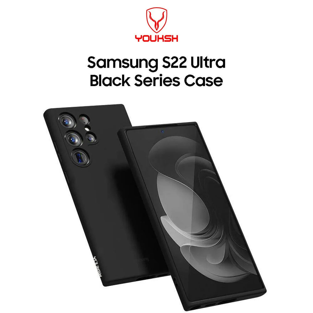 Youksh Samsung Galaxy S22 Ultra Silicone Case